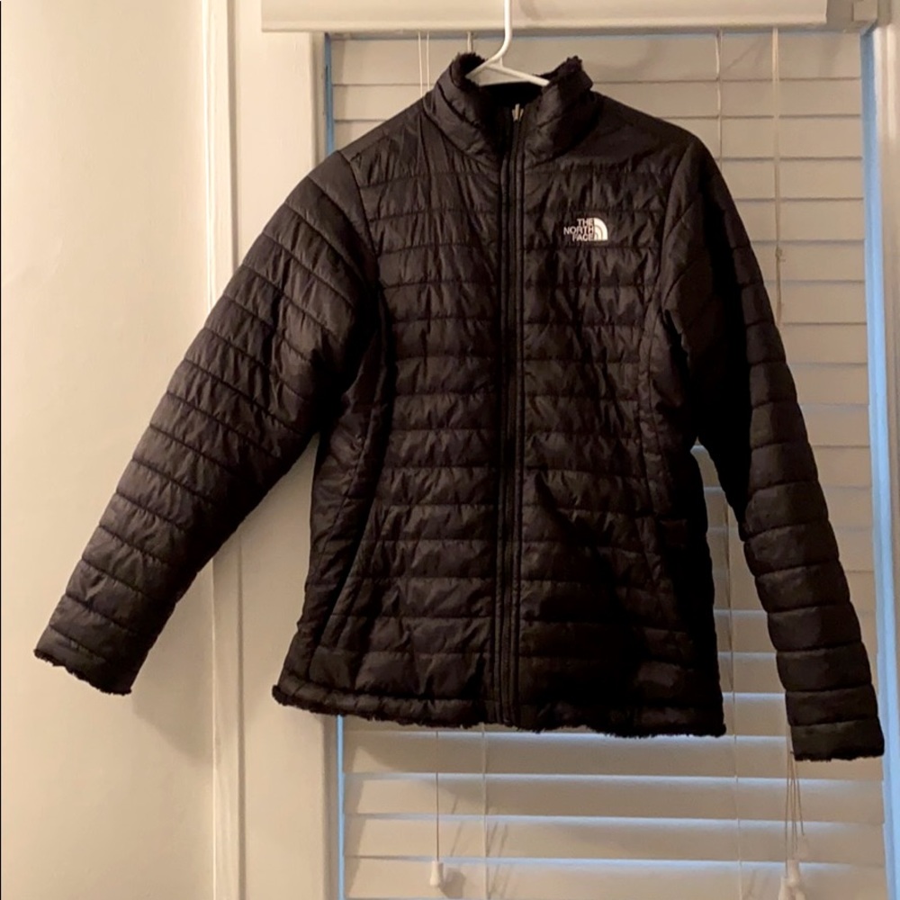 North face GIRLS’ REVERSIBLE MOSSBUD SWIRL JACKET